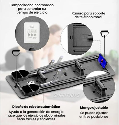 🏋️‍♀️ TABLA DE EJERCICIO DE PILATES MULTIFUNCIONAL